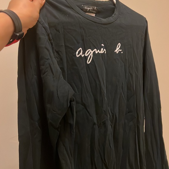 🔥🔥🔥 "agnès" b. black long sleeves 🔥🔥🔥 - Picture 2 of 2